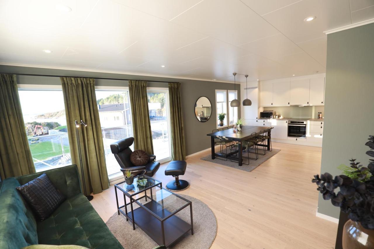 Modern Apartment With Seaview Hammarvika ภายนอก รูปภาพ