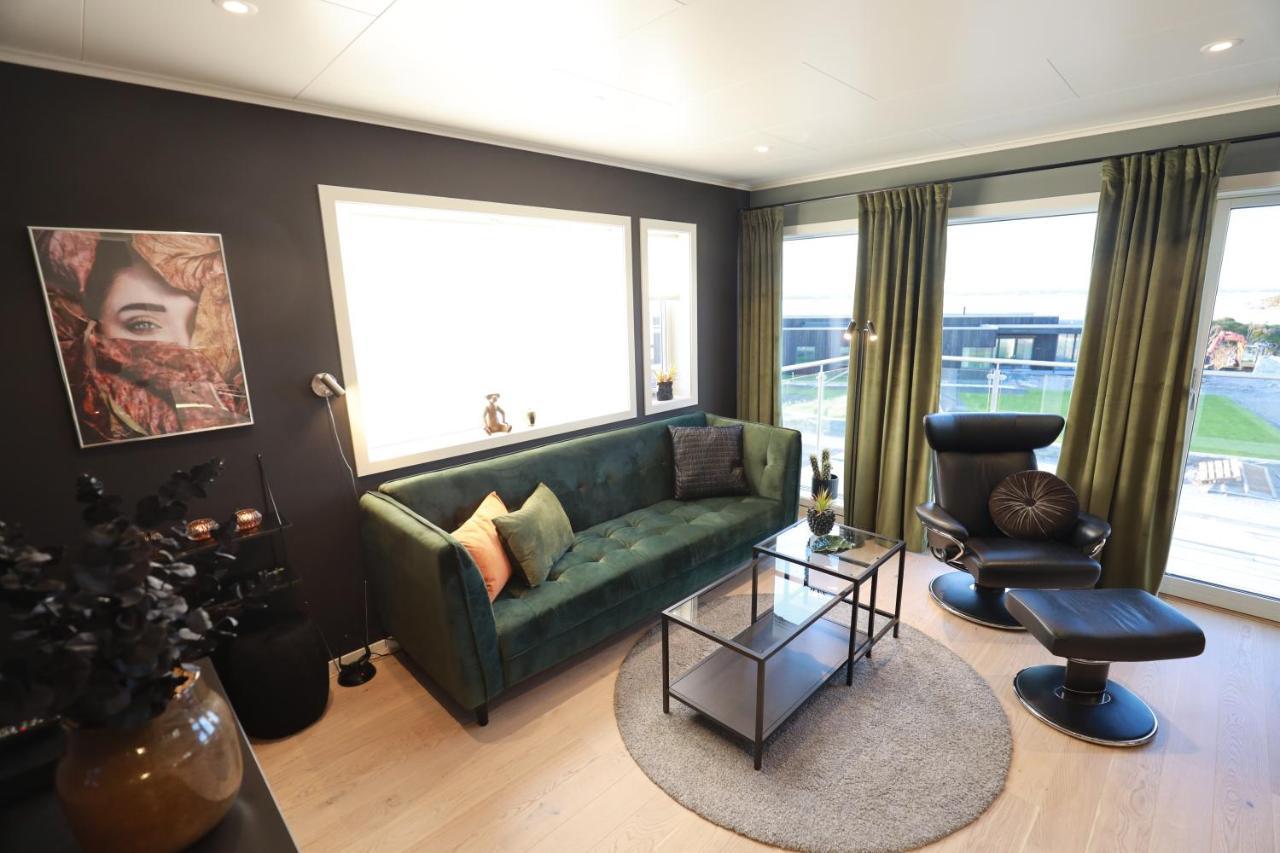 Modern Apartment With Seaview Hammarvika ภายนอก รูปภาพ